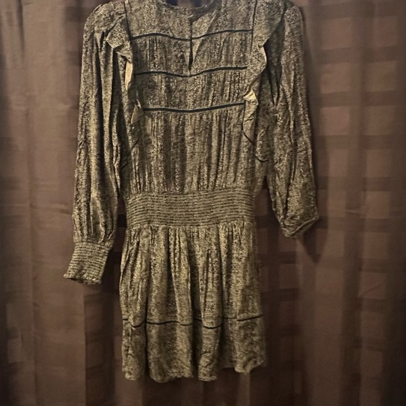 NWT Rails Faren Mini Dress reg $250 in Sepia Color - Picture 7 of 12